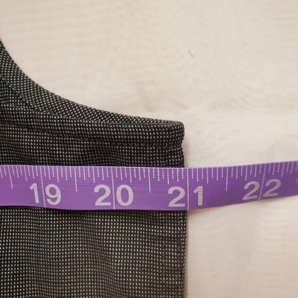 Cutter & Buck NFL Baltimore Ravens Black & White Small Check Button Front Blouse - Picture 9 of 10